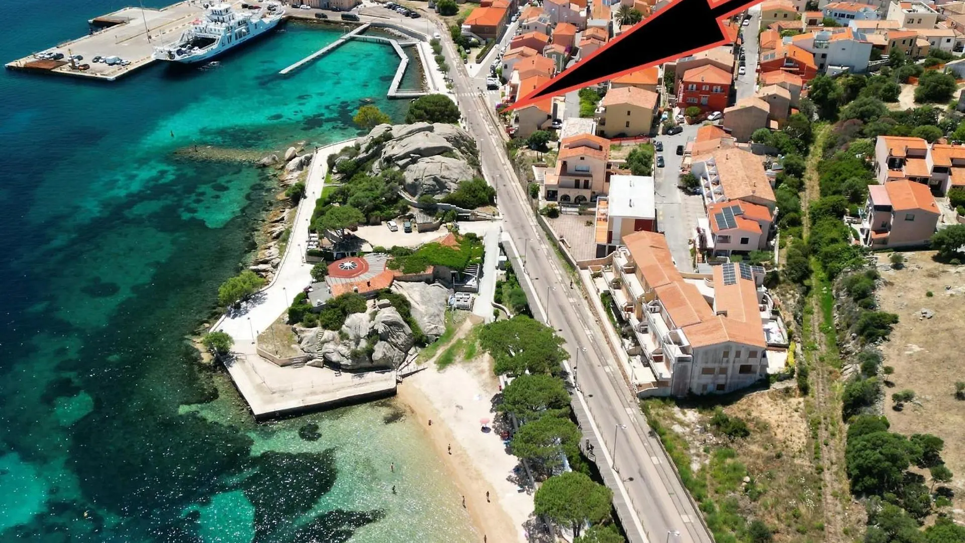 Casa Mirto location